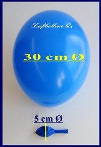 30 cm luftballon aufgeblasen und unaufgeblasen