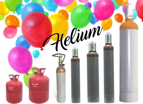 Helium für Luftballons